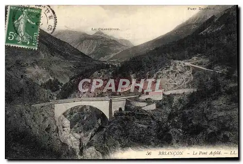 Ansichtskarte AK Briancon Le Pont Asfeld