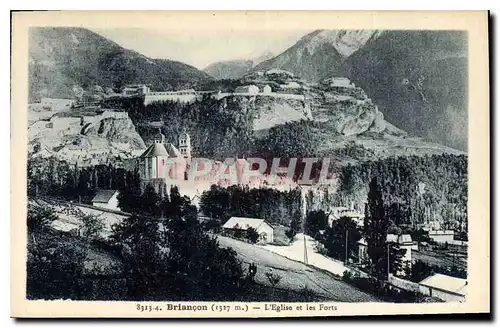 Cartes postales Briancon L'Eglise et les Forts