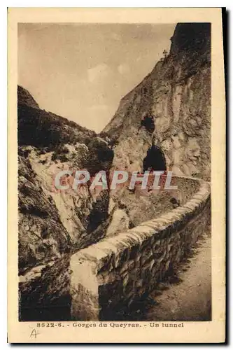Cartes postales Gorges du Queyras Un tunnel