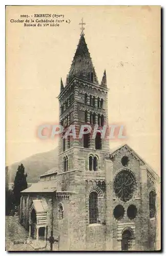 Cartes postales Embrun Clocher de la Cathedrale