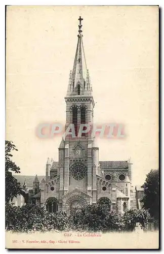 Cartes postales Gap La Cathedrale