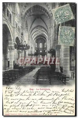 Cartes postales Gap La Cathedrale