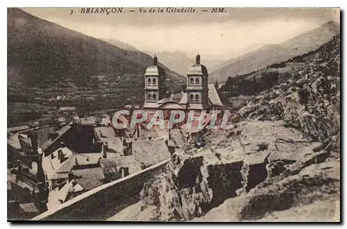 Cartes postales Briancon Vu de la Citadelle