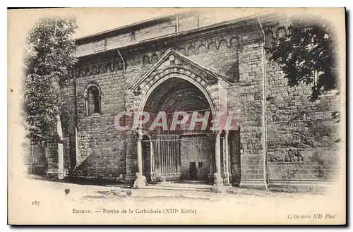 Cartes postales Embrun Porche de la Cathedrale