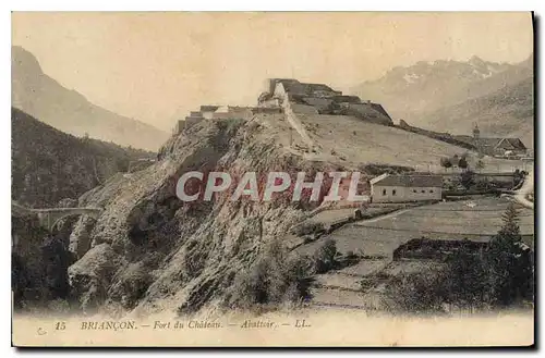 Ansichtskarte AK Briancon Fort du Chateau Abattoir