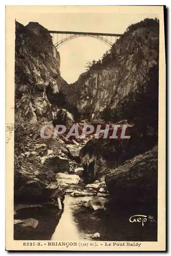 Cartes postales Briancon Le Pont Baldy