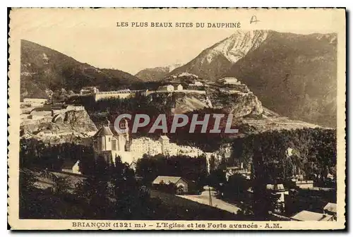 Cartes postales Briancon L'Eglise et les Forts avances