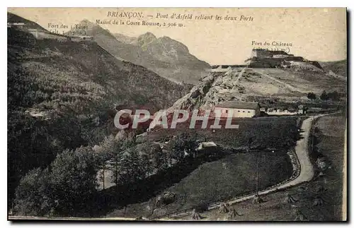 Ansichtskarte AK Briancon Pont d'Asfeld reliant les deaux Forts