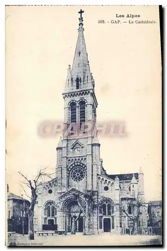 Cartes postales Gap La Cathedrale