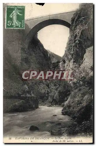 Cartes postales Environs de Briancon Le Pont d'Asfeld