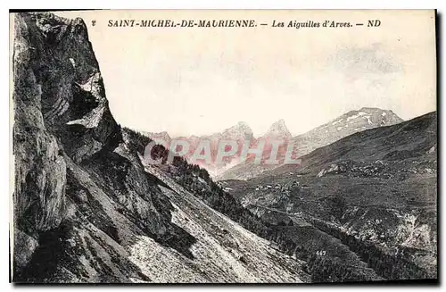 Ansichtskarte AK Saint Michel de Maurienne Les Aiguilles d'Arves