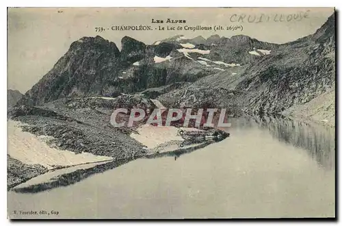 Cartes postales Champoleon Le Lac de Crupillouse