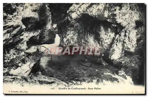 Cartes postales Gouffre de Couffourenck Sous Pallon