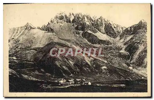 Ansichtskarte AK Dauphine ND Col du Lautaret Le Grand Galibier