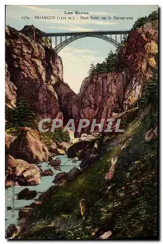 Cartes postales Briancon Pont Baldy sur la Cerveyrette