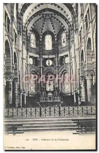 Cartes postales Gap Interieur de la Cathedrale