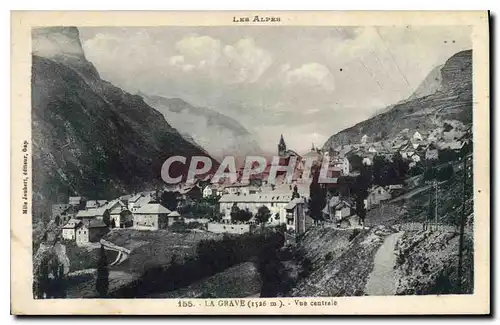 Cartes postales La Grave Vue centrale