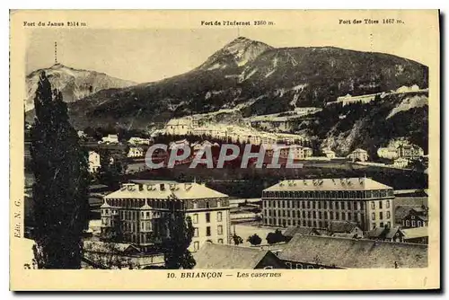 Cartes postales Briancon Les Casernes