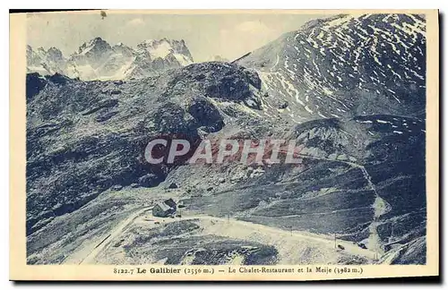 Ansichtskarte AK Le Galibier Le Chalet Restaurant et la Meije