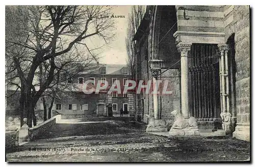 Cartes postales Embrun Porche de la Cathedrale
