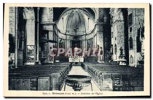 Cartes postales Briancon Interieur de l'Eglise