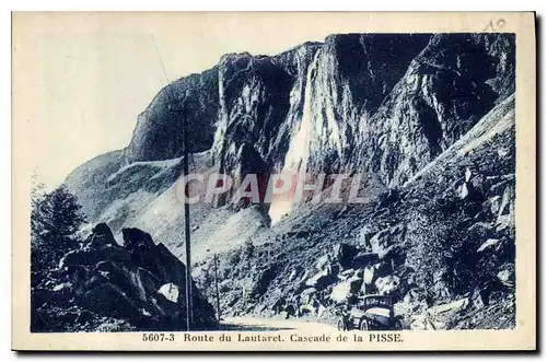Cartes postales Route du Lautaret Cascade de la Pisse