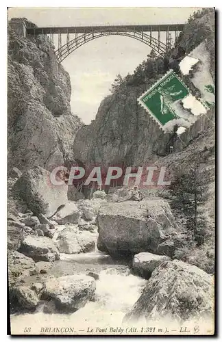 Cartes postales Briancon le Pont Baldy