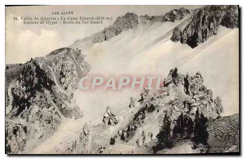 Ansichtskarte AK Les Alpes Vallee du Queyras la Casse Deserte Rochers de Gypse Route du Col Izoard