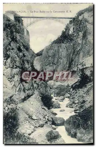 Cartes postales Briancon le Pont Baldy sur la Cerveyrette