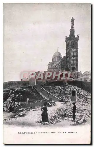 Cartes postales Marseille Notre Dame de la Garde