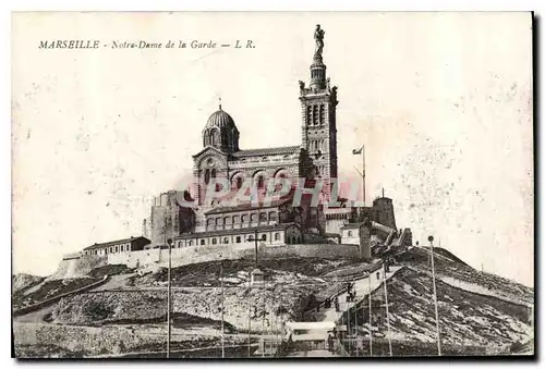 Cartes postales Marseille Notre Dame de la Garde