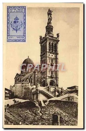 Cartes postales Marseille N D de la Garde 1864