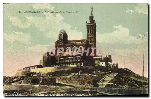 Cartes postales Marseille Notre Dame de la Garde