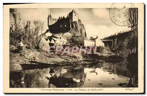 Cartes postales L'Auvergne Pittoresque le Chateau du Saillans