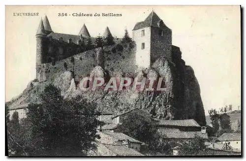 Ansichtskarte AK L'Auvergne Chateau du Saillans