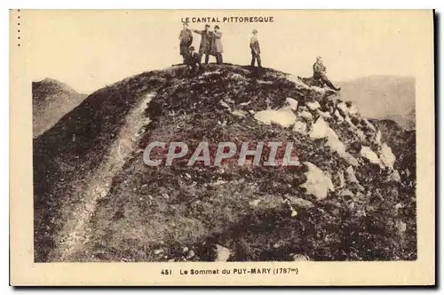Cartes postales Le Cantal Pittoresque le Sommet de Puy Mary