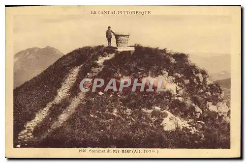 Cartes postales Le Cantal Pittoresque Sommet du Puy Mary