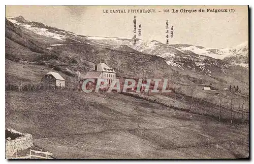 Cartes postales Le Cantal Pittoresque le Cirque du Falgoux