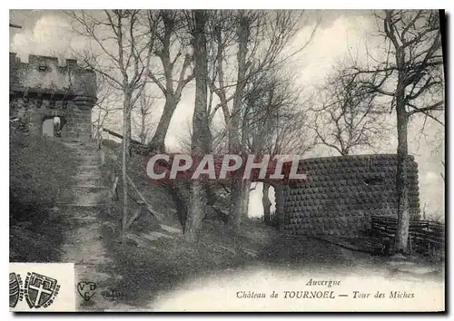 Cartes postales Auvergne Chateau de Tournoel Tour des Miches