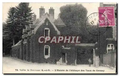 Ansichtskarte AK Vallee de Chevreuse S et O l'Entree de l'Abbaye des Vaux de Cernay