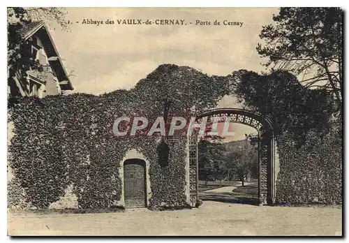Ansichtskarte AK Abbaye des Vaux de Cernay Porte de Cernay