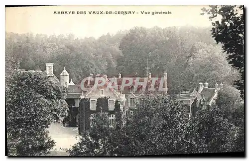 Ansichtskarte AK Abbaye des Vaux de Cernay vue generale