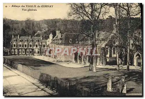 Cartes postales Abbaye des Vaux de Cernay vue generale