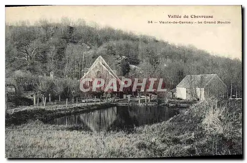 Cartes postales Vallee de Chevreuse Vaux de Cernay le Grand Moulin