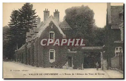 Cartes postales Vallee de Chevreuse l'Entree de l'Abbaye des Vaux de Cernay