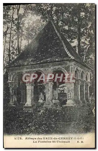 Cartes postales Abbaye des Vaux de Cernay S et O la Fontaine St Thibault