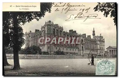 Cartes postales Saint Germain en Laye le Chateau