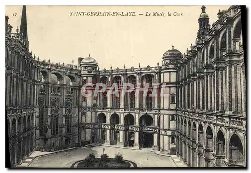 Cartes postales Saint Germain en Laye le Musee la Cour