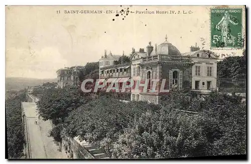 Cartes postales Saint Germain en Laye Pavillon Henri IV