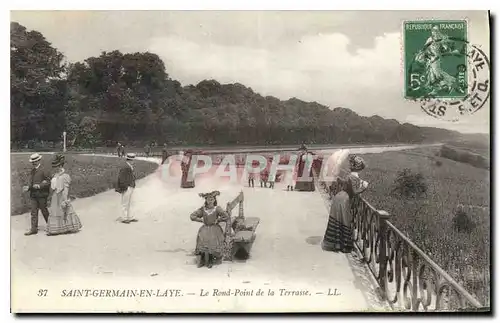 Cartes postales Saint Germain en Laye le Rond Point de la Terrasse